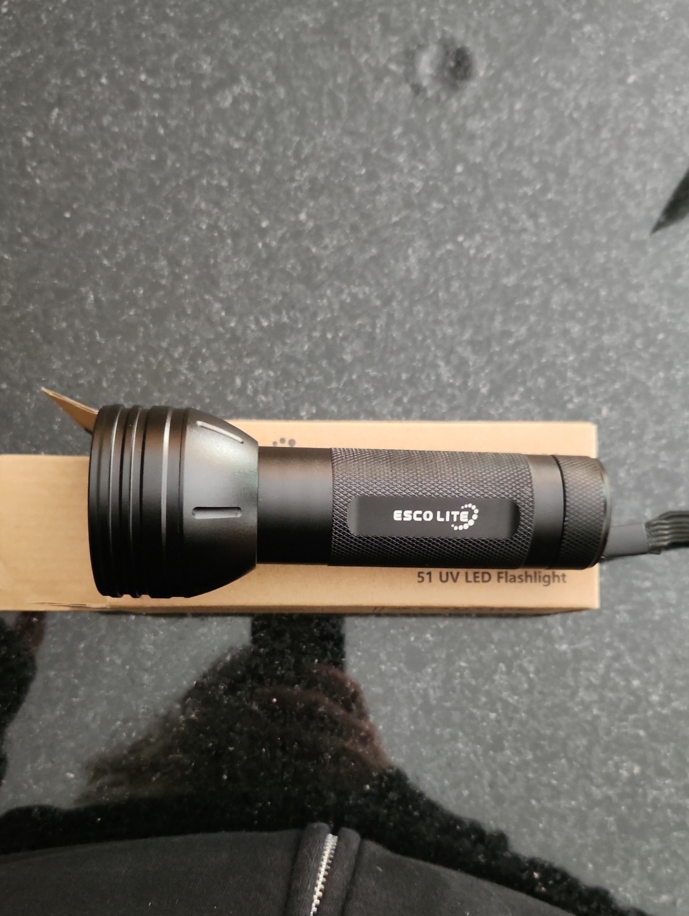 Esco-Lite 51 UV LED Flashlight - Black